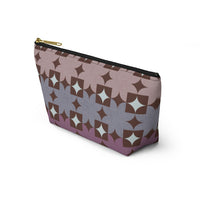 World's Fair Accessory Pouch w T-bottom in Purple